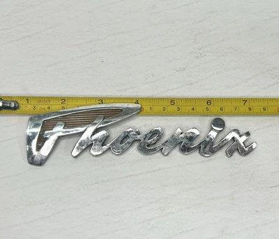 Dodge Phoenix 1961 cuarto panel placa de identificación emblema coche 2166417 MOPAR Foto 1 de 4