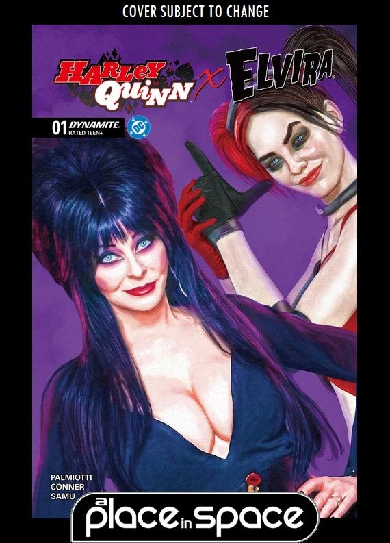 HARLEY QUINN X ELVIRA #1E MARK SPEARS VARIANT (WK41)