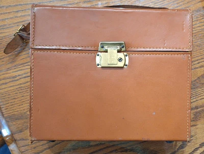 FUNDA DE CUERO PARA CÁMARA POLAROID 800 LAND Y FLASH 281 con DIFUSOR, INSTRUCCIONES Foto 1 de 4