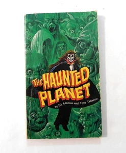 The Haunted Planet By DJ Arneson & Tony Tallarico 1980 Vintage Paperback Book - Imagen 1 de 3
