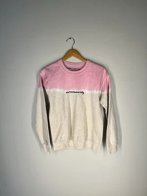 Ariana Grande Sweetener Tour Crewneck Sweatshirt – Pink Dip-Dye “band” Merch - Image 1 of 4