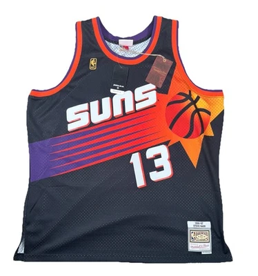 NBA Mitchell & Ness Phoenix Suns Steve Nash 1996-97 Alternative Road Jersey 2XL - Image 1 of 4
