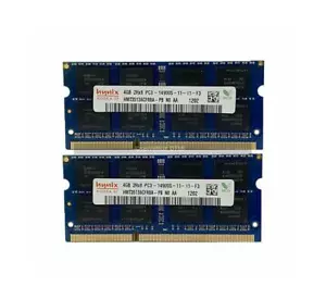 Hynix 8GB 2x4GB DDR3 Memory RAM 1866MHz PC3-14900 SO-DIMM Laptop ddr3 sdram 1.5V - Picture 1 of 5