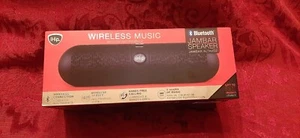 iHip Jambar Wireless Music Bluetooth Jambar Speaker 30ft Range Hands Free Black - Picture 1 of 10