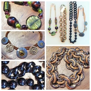 4pc Necklace Jewelry Lot ~ Fashion Costume Boutique Chic Quality Wear - Picture 1 of 8