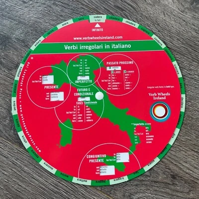 Italian Irregular Verb Wheel - Image 1 of 2
