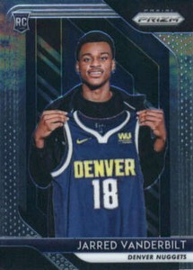 2018-19 Panini Prizm #42 Jarred Vanderbilt Denver Nuggets Rookie
