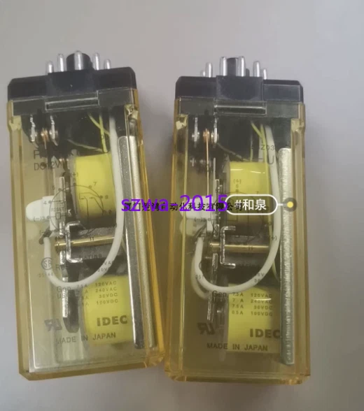 1pcs Used and spring power relays RR2KP-UDC12V - Image 1 of 1