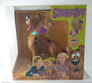 CRAZY LEGS SCOOBY DOO Electronic Action Figure Kids Toy MOVEMENTS + SOUNDS New!