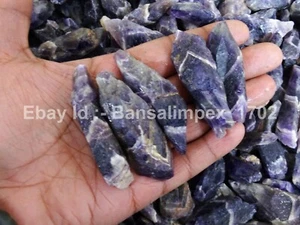 Natural Healing Amethyst Crystals Rough Loose Gemstones - Picture 1 of 4