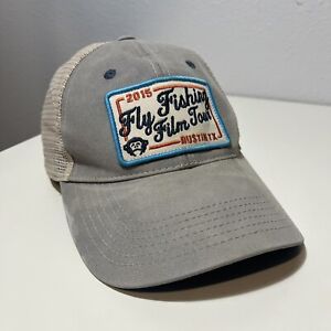 Fly Fishing Film Tour 2015 Austin TX Patch Cap Mesh Snapback Hat Howler Bros