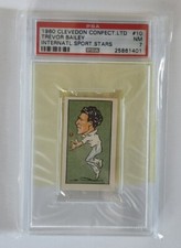 1960 Clevedon Confectionary Trevor Bailey #10 PSA 7 International Sports Cricket
