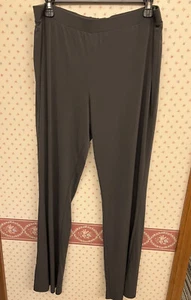 Attention Pants Womens Gray LG Work Dress Slacks Classic Cut - Picture 1 of 3