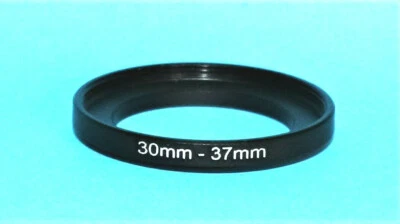 Brand New 30mm to 37mm 30-37mm Metal Step-Up Stepping Ring Filter Adapter - Image 1 of 4