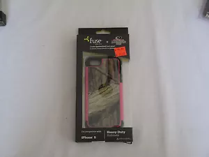 FUNDA DE TELÉFONO CELULAR FUSE PLUS YOU - APPLE IPHONE 5 - ROSA MOSSY CAMUFLAJE por FONEGEAR - Imagen 1 de 4