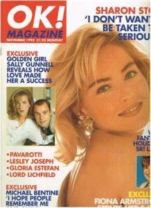 OK NOVEMBER 1993 SHARON STONE FIONA ARMSTRONG CASUALTY JEREMY JACKSON KATE O MAR - Picture 1 of 2