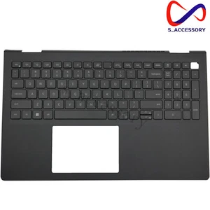 Neu Dell Inspiron 3510 3511 3515 schwarz Handauflage Tastatur Hintergrundbeleuchtung 054WVM 54WVM USA - Bild 1 von 6