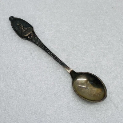 Sujetador vintage años 70 Bernhard Hertz Dinamarca Kobenhavn 4,25” cucharadita Sirena Rock 35 Foto 1 de 4