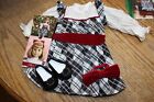 EUC American Girl Doll Nellie Spring Outfit HTF EUC Necklace Dress Shoes Diva