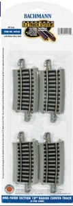 Bachmann 44530 HO NS 1/3 Section 18" Radius Curved E-Z Track (Pack of 4) - Picture 1 of 1