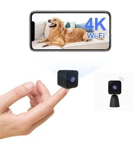 Mini Telecamera Wifi Interno 4K HD Mini Telecamera Senza Fili - Foto 1 di 7