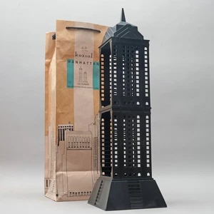 Koziol Cd-Tower Manhattan En Orig. Pochette 80s Fabriqué W-Germany pour 30 Cds - Picture 1 of 6