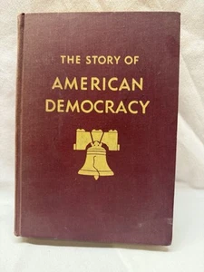 The Story Of American Democracy by Casner & Gabriel - 1945 Hard Cover - Picture 1 of 10