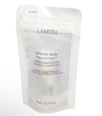 Laneige Cream Skin Cerapeptide Toner Moisturizer 15ml/ 0.5 oz Brand New - Image 1 of 2