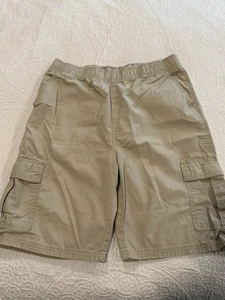 Children’s Place TCP Tan Beige Khaki Cargo Shorts 18 Husky - Picture 1 of 2