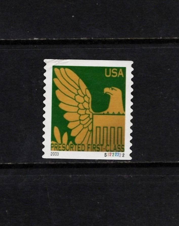 Usado OFF papel PNC #3796 Eagle - Oro sobre verde - s22222 2003 - Pre-ordenado _pnc6 Foto 1 de 1