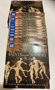 Rare 10 cd box naxos 8.501067 Saints & Sinners: Music of Medieval & Renaissance - Foto 1 di 13