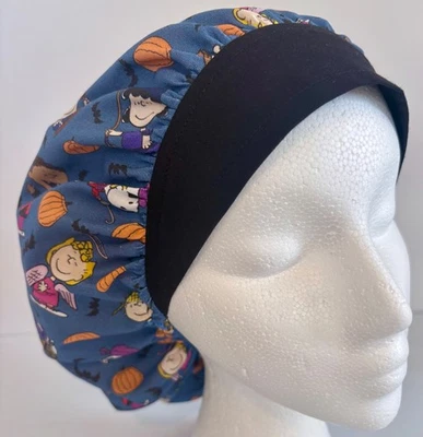 Halloween peanuts Snoopy Scrub Hat Small Bouffant Medical Surgery Hat - Image 1 of 4