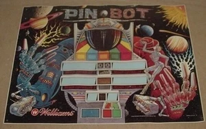 PIN-BOT Pinball Machine Poster Original Pinbot Large 21 1/2 by 28 1/2 inches - Picture 1 of 1