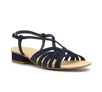 Paul Green Women’s Rumi Sandal In Blue Suede Size 8.5 US / 6 UK MSRP $415 - Image 1 of 4