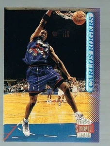 CARLOS ROGERS #6 Raptors / Tennessee st 1996/97 Topps stadium club Members only - Picture 1 of 2