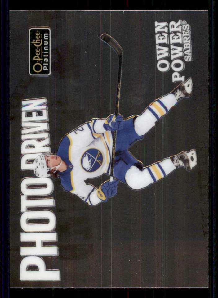 2022-23 O-Pee-Chee Platinum Photo Driven #PD15 Owen Power - Image 1 of 2