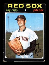 1971 TOPPS #660 RAY CULP HIGH NUMBER BOSTON RED SOX (low grade/marked)