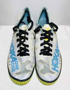 HOKA ONE ONE Men’s 9.5 M Rocket MD Track Cleats Sprinting Mesh Shoes 1013925 - Picture 1 of 9
