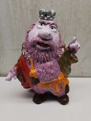 Fraggles Fraggle Rock Figur König Gorg Schleich 1984 lila Körper - Bild 1 von 4