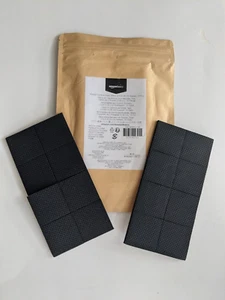Amazon Basics Rubber Furniture Pads, Black, 2'' Square, 24 pcs - Picture 1 of 2