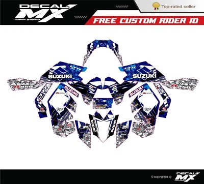 Fits Suzuki LTR450R GRAPHIC KIT decals stickers LTR 450r all years racing thick - Image 1 of 2