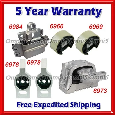 M820 se adapta a Volkswagen Passat CC 2009-2010 2,0 L AUTO montaje de motor y transmisión 6X Foto 1 de 4