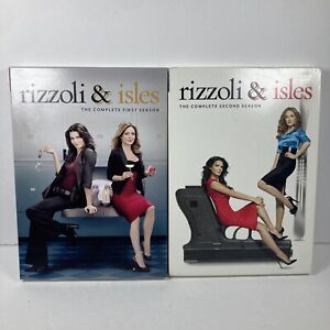 Rizzoli and Isles Seasons 1 & 2 DVD Box Sets Lot One Two ~ FREE SHIPPING