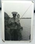 Vintage WW2 Photo Soldier Fishing for his Supper Possibly Russian ?? 12cmx9cm