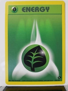 Grass Energy 129/132 - VLP - Gym Challenge 2000 Pokemon Card - $2 Flat Shipping - Picture 1 of 2