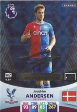 Panini Premier League Adrenalyn 2024 23 Joachim Andersen Signature Limited Card