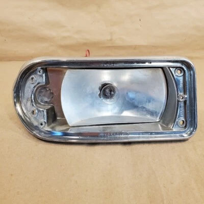 OEM Jaguar XKE E-Type S2 S3 intermitente delantero derecho carcasa cromada LUCAS L823 original Foto 1 de 4