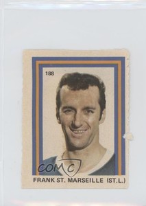 1972-73 Eddie Sargent NHL Player Stickers Frank St Marseille #188