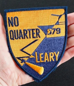 US NAVY ~ USS LEARY DD-879 ~ NO QUARTER ~ USN COLLECTORS MILITARY PATCH - Picture 1 of 6