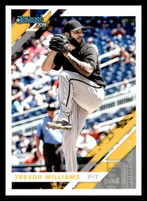 2019 Donruss #102 Trevor Williams   Pittsburgh Pirates - Image 1 of 2